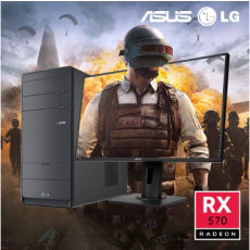 ASUS 27인치 게이밍 모니터 + LG 게이밍PC 라데온 RX 570(GTX 1060급) 그래픽